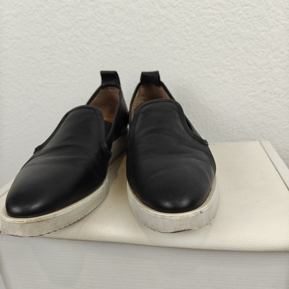 Everlane Mens Street Loafer Shoes Black Pointed Toe Low Top Slip Ons 8.5 - Picture 8 of 12